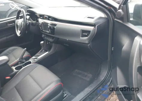 2016 Toyota Corolla S W/Special Edition Pkg из США, поврежденный, VIN 2T1BURHE2GC520671